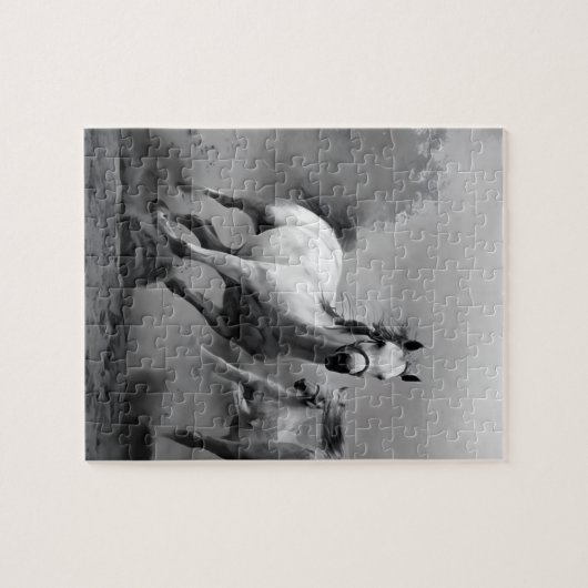 Puzzle Cheval en course (Horizontal)