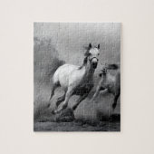 Puzzle Cheval en course (Vertical)