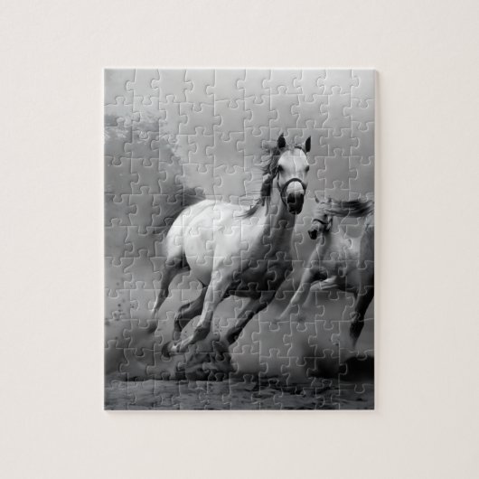 Puzzle Cheval en course (Vertical)