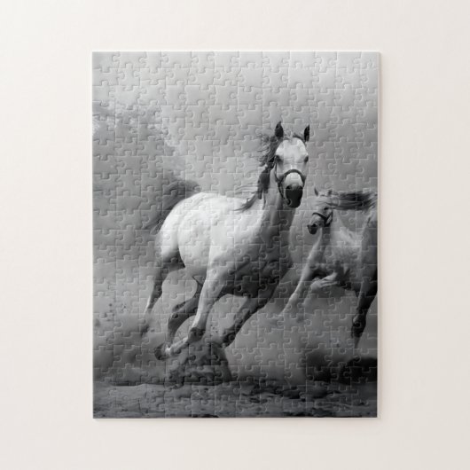Puzzle Cheval en course (Vertical)