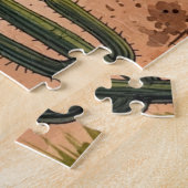 Puzzle Cheval en course dans le désert (Côté)