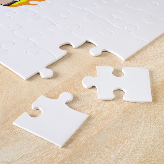 Puzzle Cheval en flamme (Côté)