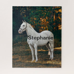 Puzzle Cheval en Paddock et fermier cheval amoureux, amou