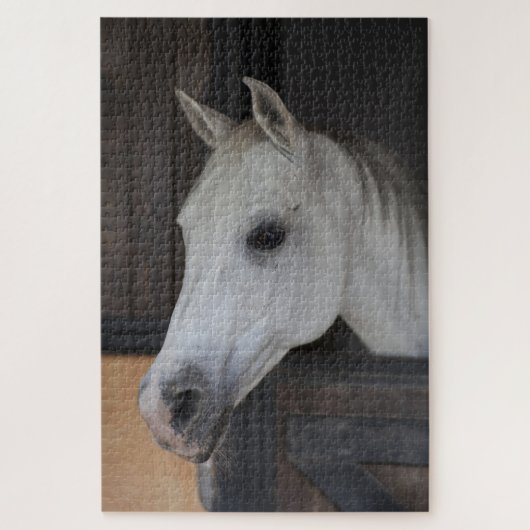 Puzzle Cheval en stable (Vertical)