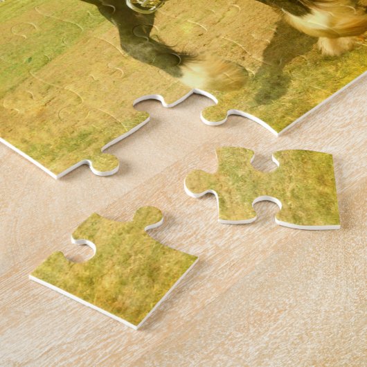 Puzzle Cheval et chariot (Côté)