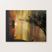 Puzzle Cheval et soleil (Horizontal)