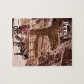 Puzzle Cheval et transport à Petra, Jordanie Jigsaw Puzzl (Horizontal)