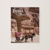 Puzzle Cheval et transport à Petra, Jordanie Jigsaw Puzzl (Vertical)
