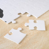 Puzzle cheval féminin - Choisir la couleur arrière - plan (Côté)