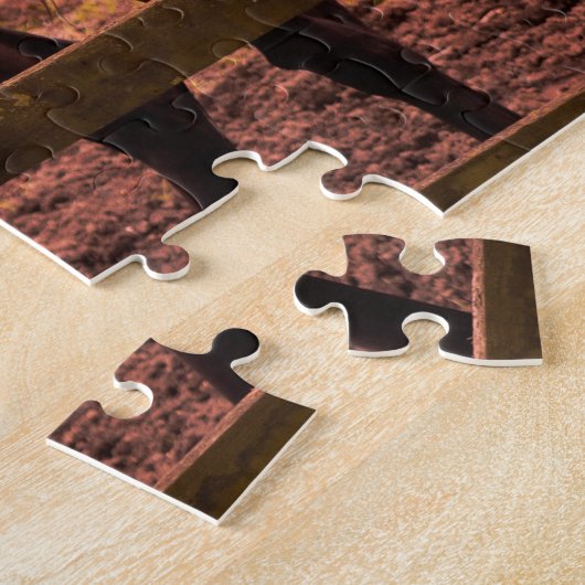 Puzzle Cheval fille (Côté)