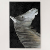 Puzzle Cheval gris (Vertical)