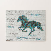 Puzzle Cheval inspirant (Horizontal)