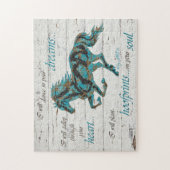 Puzzle Cheval inspirant (Vertical)