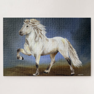 Puzzle Cheval islandais de noblesse au pas