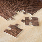 Puzzle Cheval islandais en hiver en Islande (Côté)
