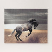 Puzzle Cheval noir (Horizontal)