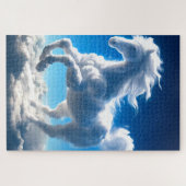 Puzzle Cheval nuageux (Horizontal)