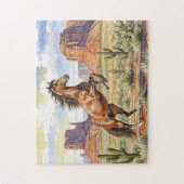 Puzzle Cheval occidental (Vertical)