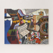 Puzzle Cheval Pipe Fleur rouge par Joan Miro (Horizontal)