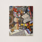 Puzzle Cheval Pipe Fleur rouge par Joan Miro Peinture Art (Vertical)