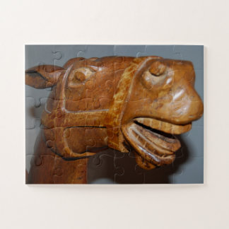 Puzzle Cheval Rocheux mignon