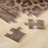 Puzzle Cheval Rustique Avec Fleurs (Côté)