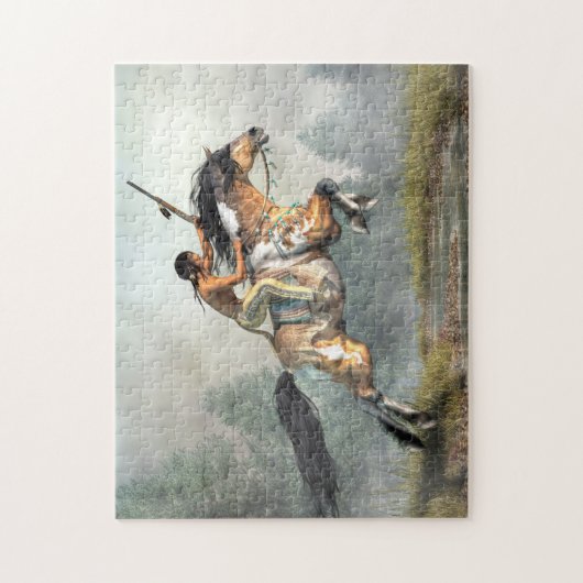 Puzzle Cheval sautant (Vertical)