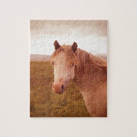 Puzzle cheval sauvage vintage (Vertical)
