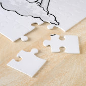 Puzzle Cheval sur nuage (Côté)