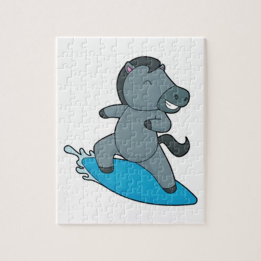 Puzzle Cheval Surfer Sports nautiques (Vertical)