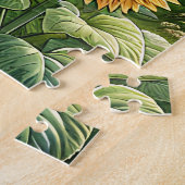 Puzzle Cheval tacheté, Grange rustique, Soleil levant à l (Côté)