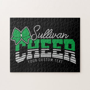 Puzzle Cheval Team AJOUTER LE NOM École Athlète Pom-pom g