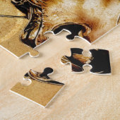 Puzzle Cheval vintage du fineart F049 (Côté)