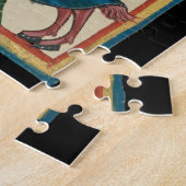 Puzzle Chevalier Avec Aigle Heraldry, Médiéval Du 14ème S (Côté)