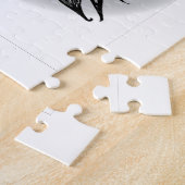 Puzzle Chevalier d'échecs EBT illustration d'art moderne (Côté)