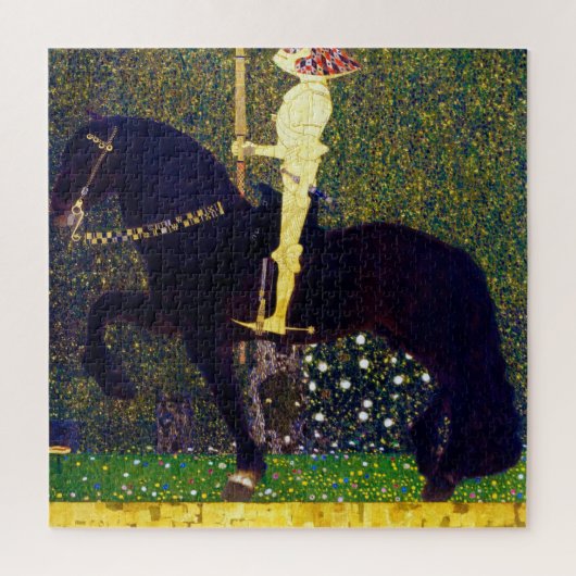 Puzzle Chevalier d'or, Gustav Klimt (Vertical)