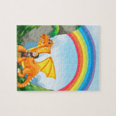 Puzzle Chevalier et dragon (Horizontal)