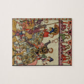 Puzzle Chevalier victorieux, XIVème siècle (Horizontal)