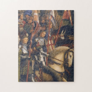 Puzzle Chevaliers du Christ (retable de Gand), Jan van