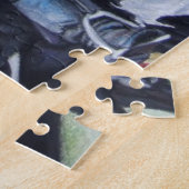 Puzzle chevaliers médiévaux jouant sur l'art historique d (Côté)