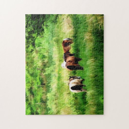 PUZZLE CHEVAUX (Vertical)