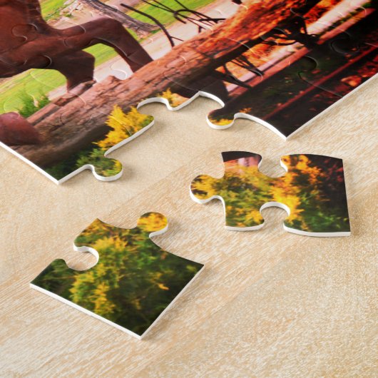 Puzzle Chevaux (Côté)