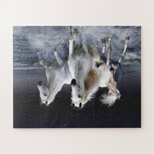 Puzzle Chevaux à lancer l'oreiller (Horizontal)