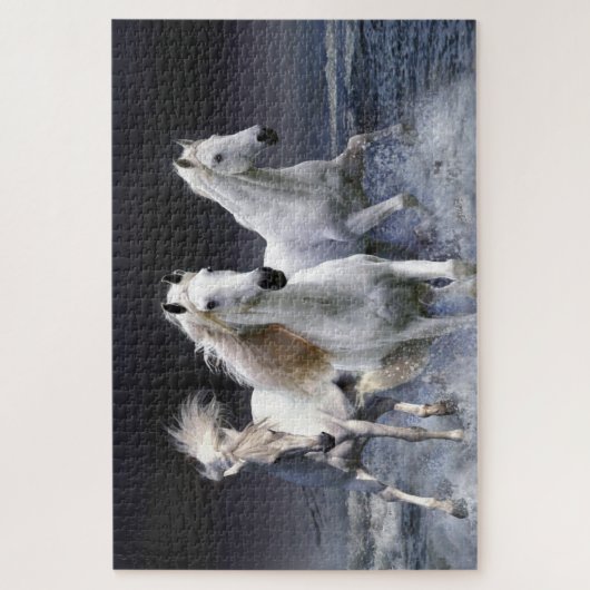 Puzzle Chevaux à lancer l'oreiller (Vertical)