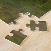 Puzzle Chevaux blancs de Camargue en champ (Côté)