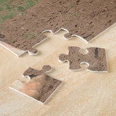 Puzzle Chevaux Clydesdale Plowers. (Côté)