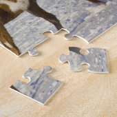 Puzzle Chevaux courant dans la neige (Côté)