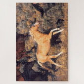 Puzzle Chevaux courant dans un ranch Ponderosa (Vertical)