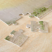 Puzzle Chevaux dans le coucher du soleil (Côté)