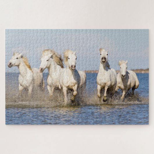 Puzzle Chevaux de Camargue (Horizontal)